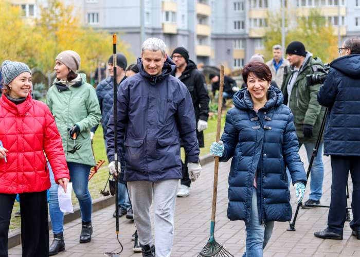 Осенний городской месячник по благоустройству и озеленению Санкт-Петербурга