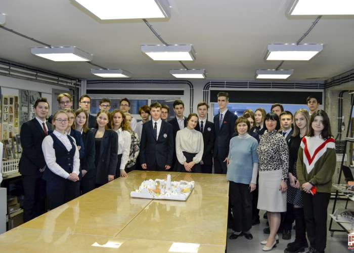 Ученики посетили профориентационное мероприятие в СПбГАСУ