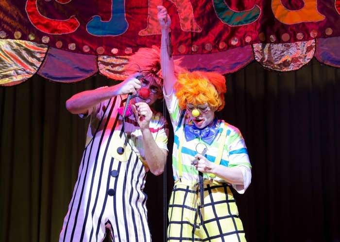 Санкт-Петербургский государственный театр марионеток им. Е. С. Деммени показал цирковое представление «Куклы и клоуны»