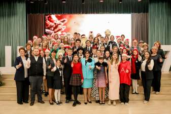 Рождественский концерт на иностранных языках