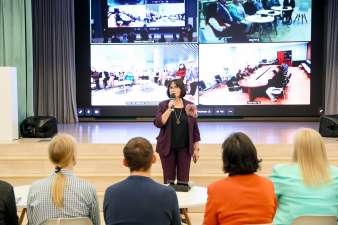 Телемост со школами Мариуполя  в рамках проекта «Контрольная для взрослых»