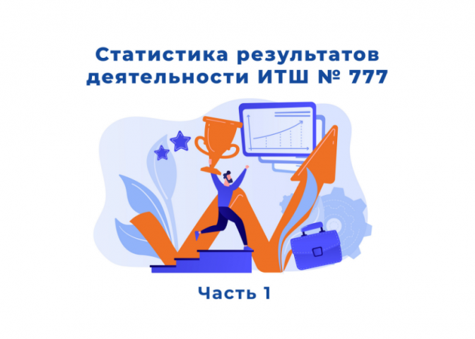 Статистика результатов деятельности ГБОУ «ИТШ № 777» за I полугодие 2021-2022 учебного года