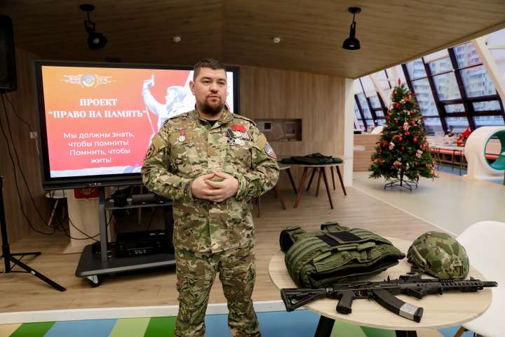 Встреча с Белоглазовым Вячеславом Юрьевичем в рамках проекта «Право на память»