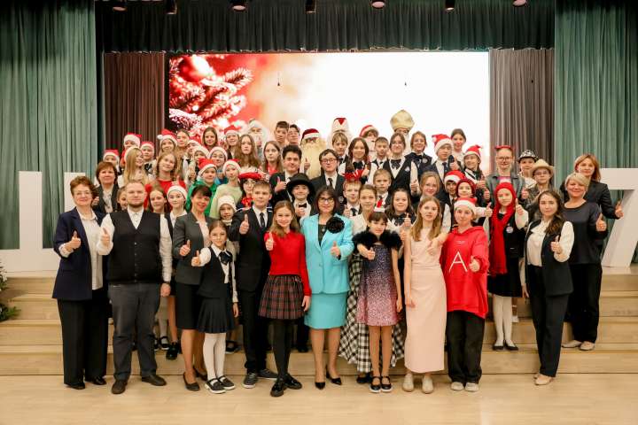 Рождественский концерт на иностранных языках