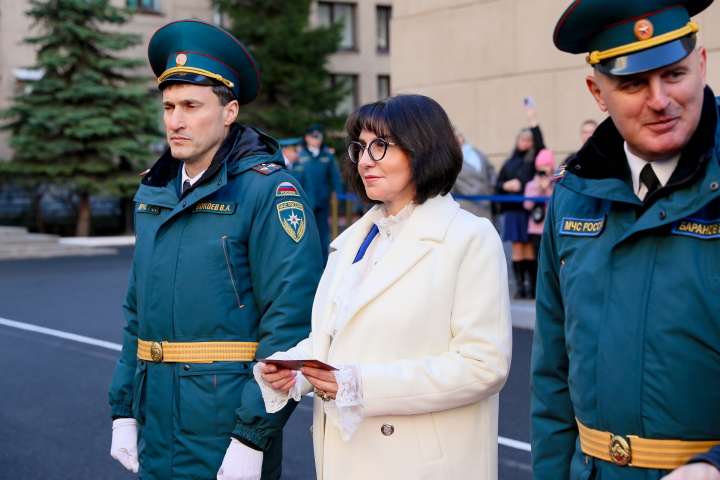 Торжественные мероприятия, посвящённые 119-летию Санкт-Петербургского университета ГПС МЧС России