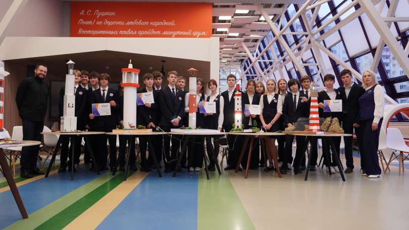 Финал «Школы флотских строителей. Маяки» в рамках проекта «Погружение»