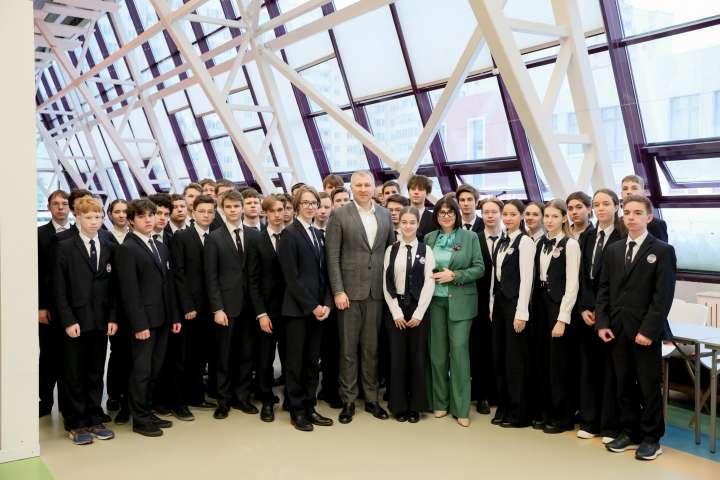 В ИТШ № 777 состоялась встреча с Русланом Валентиновичем Киричком