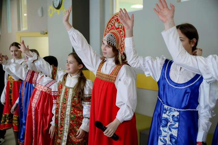 Совет обучающихся «Лидер-групп “Альфа”» открыл фестиваль «Здравствуй, Масленица!»