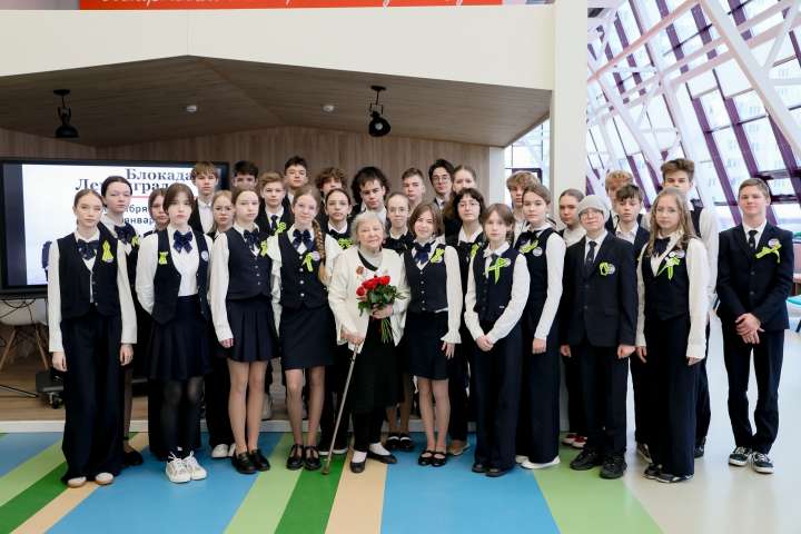 В ИТШ № 777 состоялись встречи с жителями блокадного Ленинграда