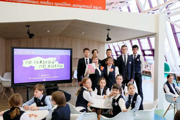 Яркое начало предметной недели русского языка и литературы в ИТШ № 777!