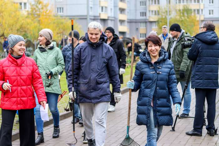 Осенний городской месячник по благоустройству и озеленению Санкт-Петербурга