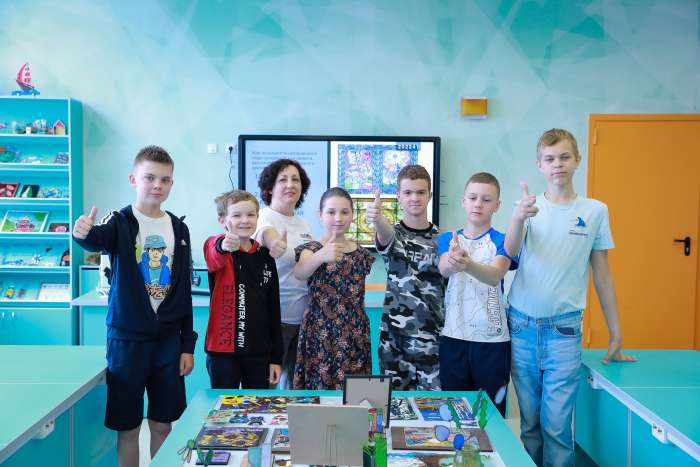 В Петербурге завершились мастер-классы для воспитанников лагеря «У залива»
