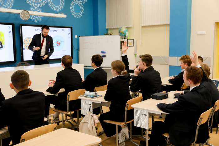 «Атомный урок» в Инженерно-технологической школе № 777