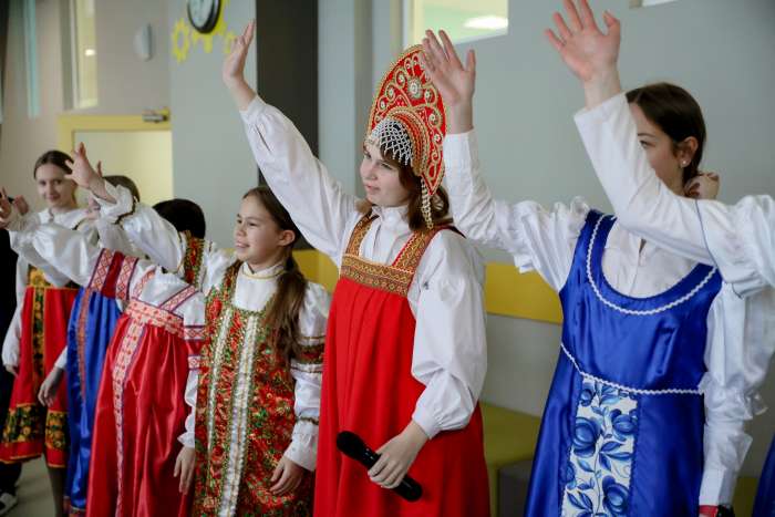 Совет обучающихся «Лидер-групп “Альфа”» открыл фестиваль «Здравствуй, Масленица!»