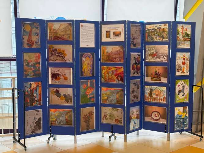 Обмен творческими работами со школой Хаоцзян (Макао, КНР) продолжается!