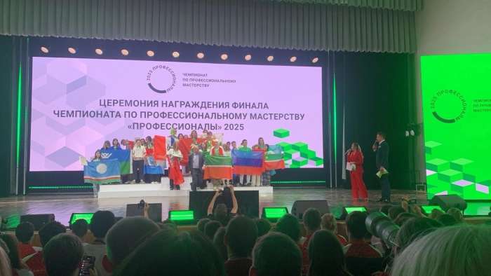 Бронза в командном зачёте национального финала Чемпионата «Профессионалы»!