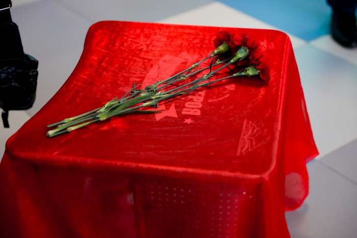 Открытие Парты Героя в Инженерно-технологической школе № 777 Санкт-Петербурга