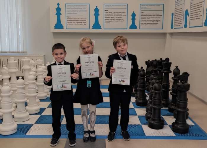 Среди учащихся первых классов состоялся шахматный турнир, посвящённый Всемирному дню здоровья