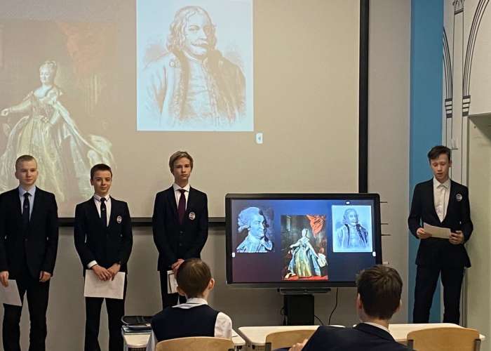 Ученики восьмых классов публично защитили проекты по истории Новороссии