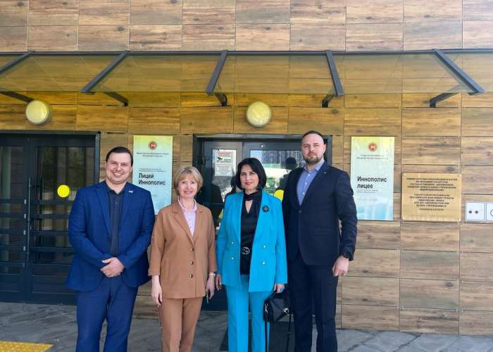 Представители администрации ИТШ № 777 посетили с рабочим визитом Университет Иннополис