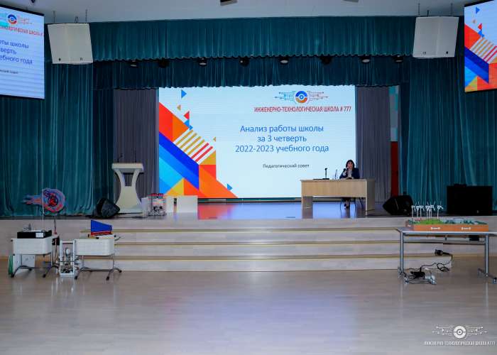 Состоялся педагогический совет «Анализ работы школы за третью четверть 2022-2023 учебного года»