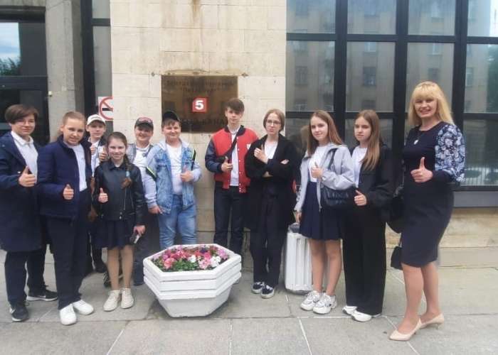 Школьники познакомились с деятельностью телеканала «Санкт-Петербург»