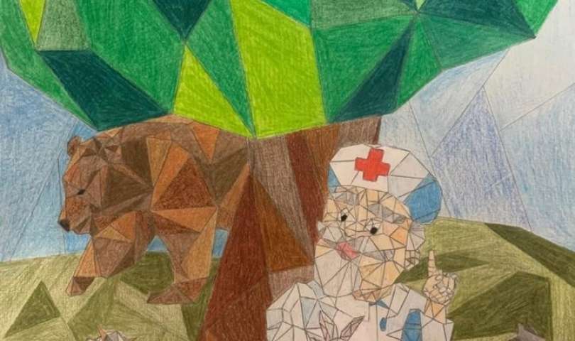 Государственная филармония для детей и молодёжи подвела итоги конкурса рисунков по мотивам сказки Корнея Чуковского «Айболит»