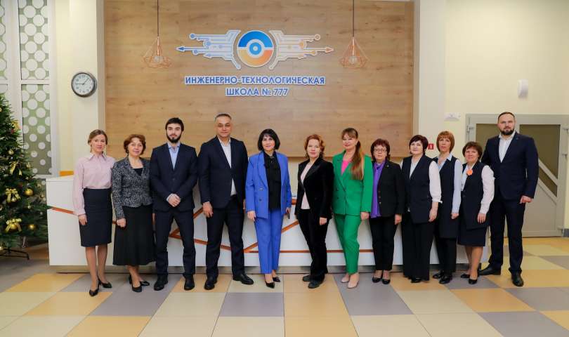 Встреча с заместителем начальника Главного управления школьного и дошкольного образования города Ташкента