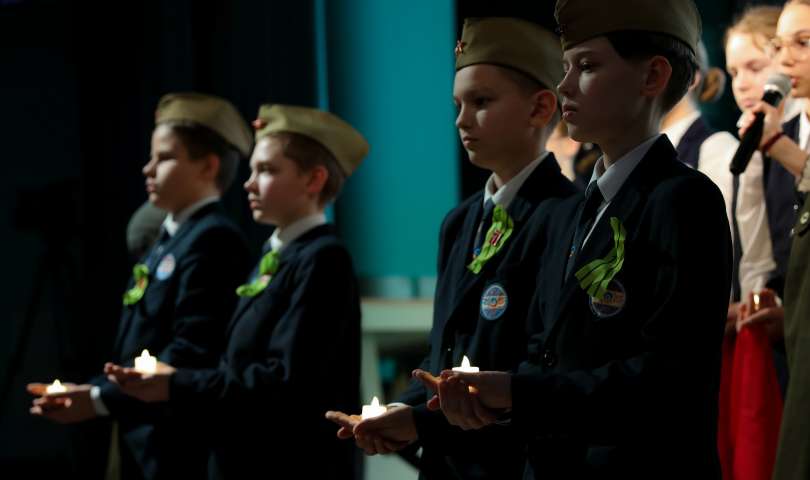В Инженерно-технологической школе № 777 продолжается череда мероприятий, посвящённых Дню воинской славы России