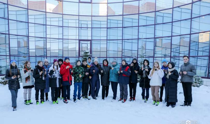 В ИТШ № 777 состоялись лыжные соревнования юных спасателей