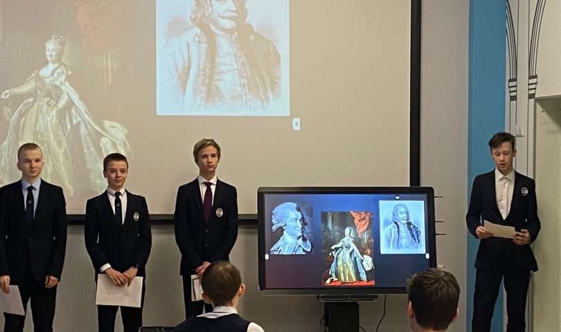 Ученики восьмых классов публично защитили проекты по истории Новороссии