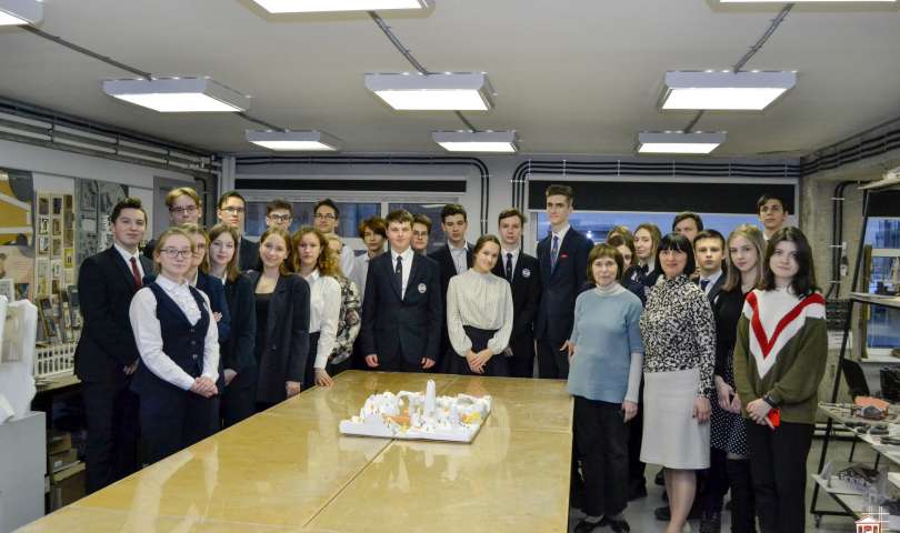 Ученики посетили профориентационное мероприятие в СПбГАСУ