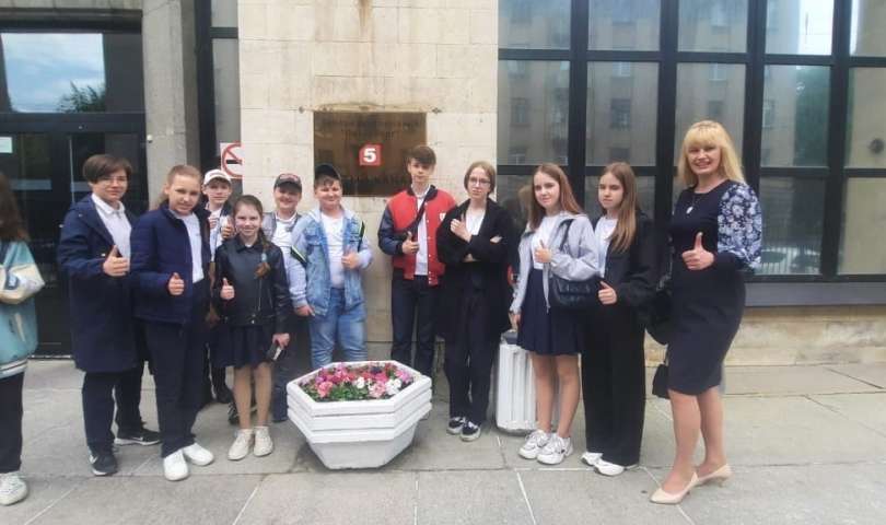 Школьники познакомились с деятельностью телеканала «Санкт-Петербург»