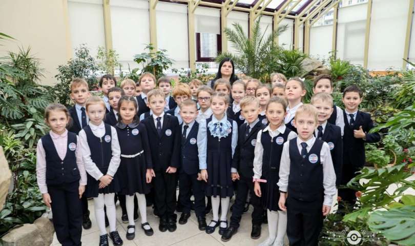 В школьном зимнем саду прошли уроки окружающего мира в 1.2, 2.2 и 3.2 классах